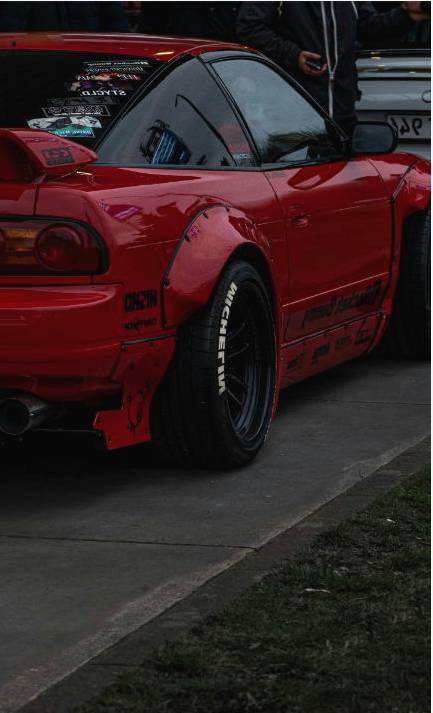 Exhaust installation close-up